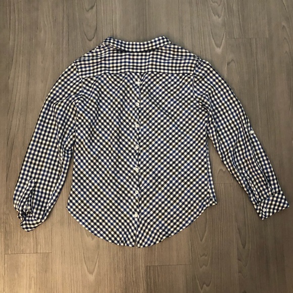 JACHS Girlfriend Gingham Button-Down (&Back) Shirt - Picture 2 of 5